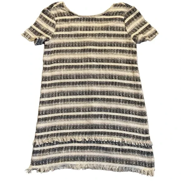 Zara | Dresses | Zara Basic Collection Womens Size Large Black Beige Casual Shift Dress Woven | Poshmark Zara | Dresses | Zara Basic Collection Womens Size Large Black Beige Casual Shift Dress Woven | Poshmark